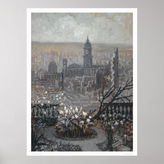 SF nach dem Erdbeben und Feuer von 1906 (1190) Poster (Vorne)