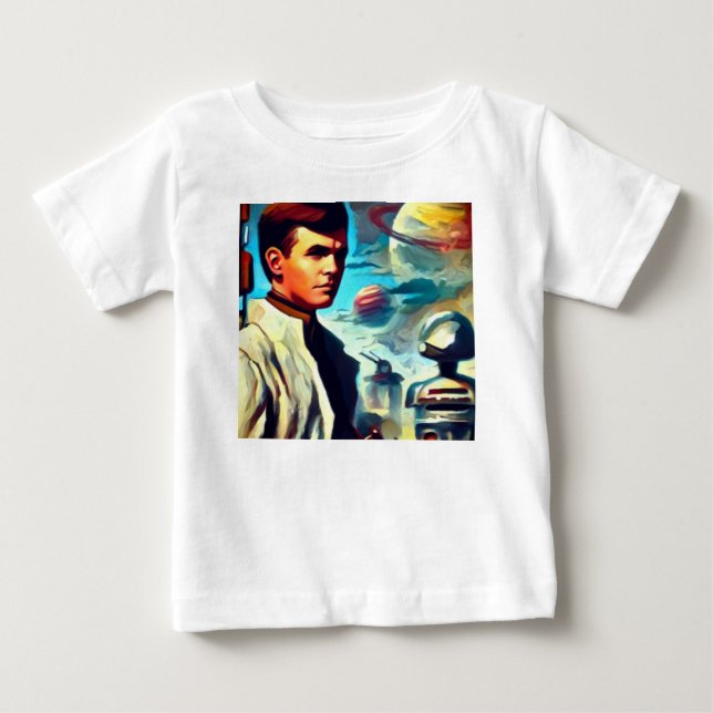 SF Pullzeitschrift Cover Style 2 Baby T-shirt (Vorderseite)