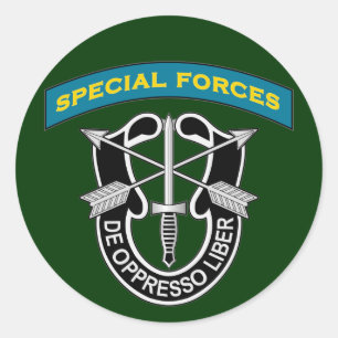 SF Q-Vorsprung und DUI - de Oppresso liber Runder Aufkleber