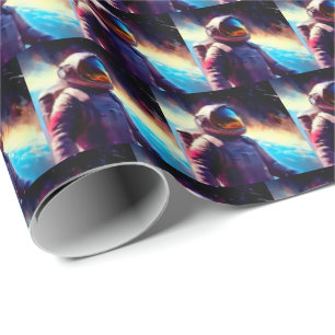 SF Space Hero 1 Geschenkpapier