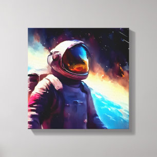 SF Space Hero 1 Leinwanddruck