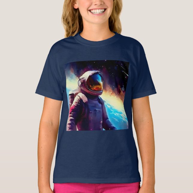 SF Space Hero 1 T-Shirt (Vorderseite)