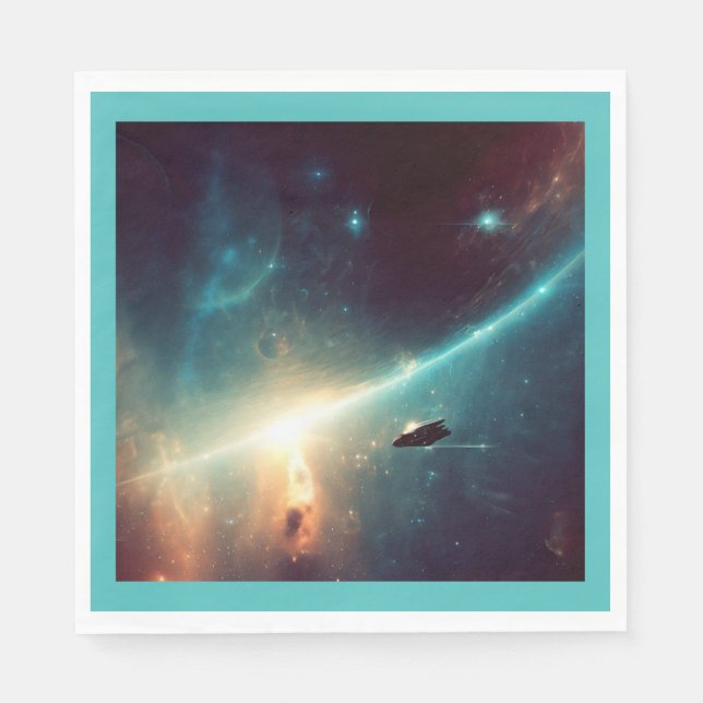 SF - Space Opera 2 Serviette (Vorderseite)