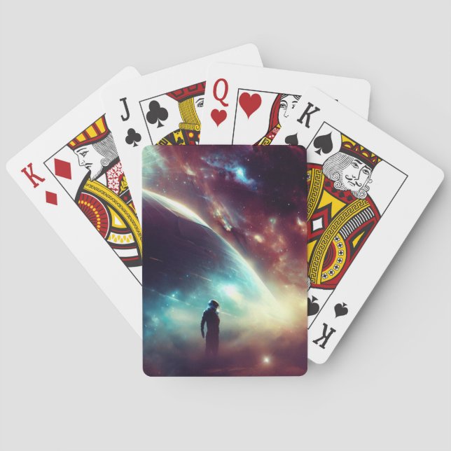 SF - Space Opera 4 Spielkarten (Rückseite)