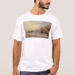 SF Strand, Siegel-Felsen und Klippen-Haus (1166) T-Shirt