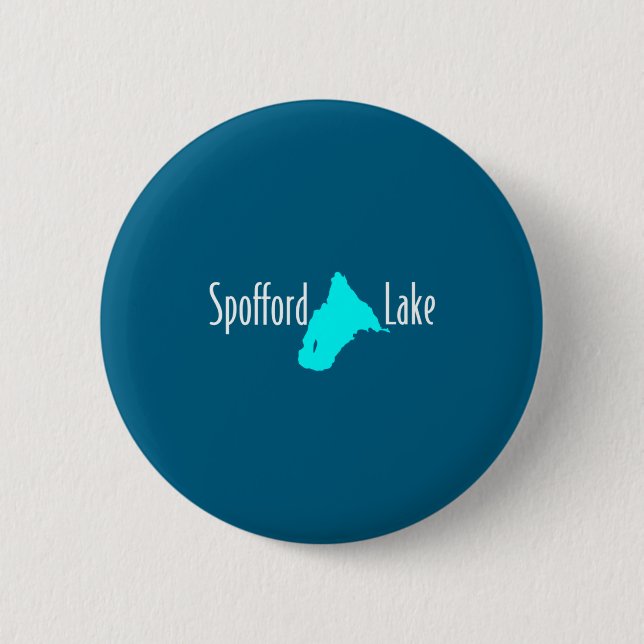 Sfford Lake New Hampshire Kunstwerk Button (Vorderseite)