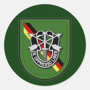 SFG-A 7 Deutschland Runder Aufkleber