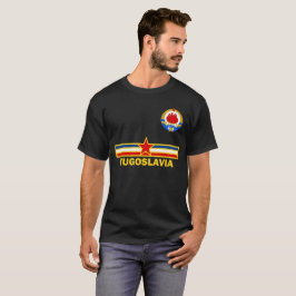 SFRJ Jugoslawien Flaggen-T - Shirt