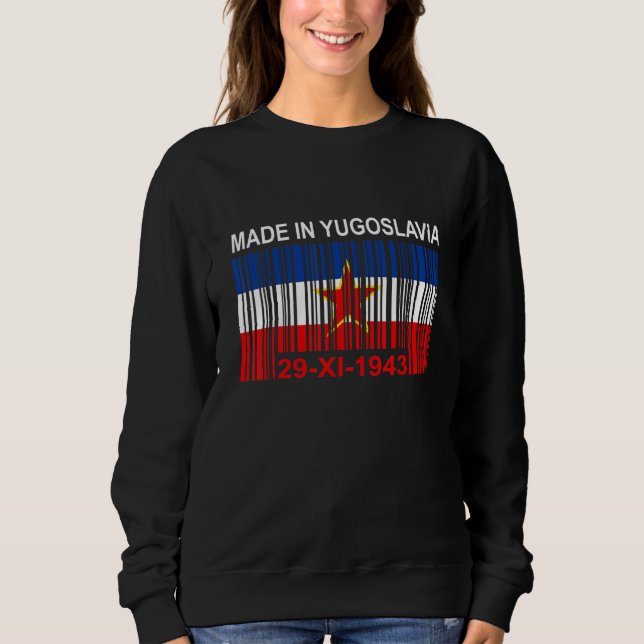 Sfrj Tito Jugoslawien Sweatshirt (Vorderseite)