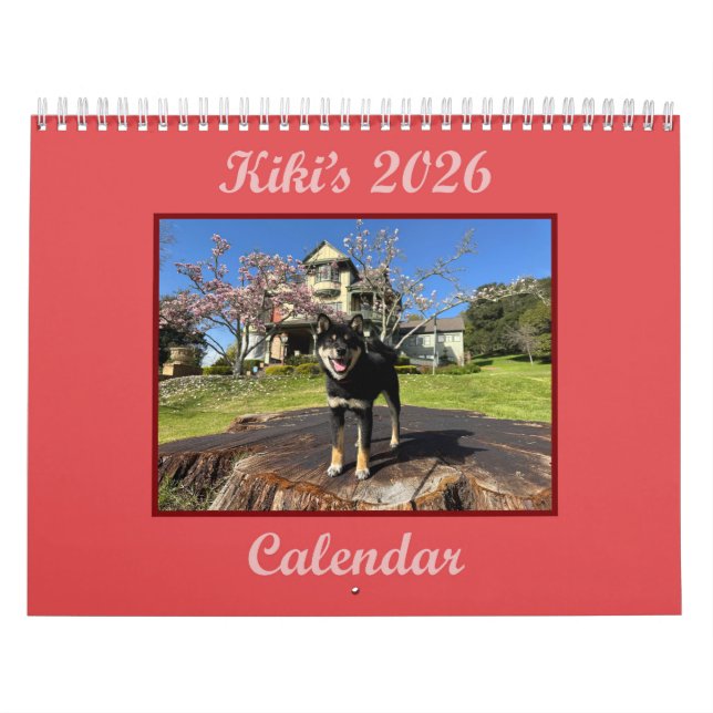 SFShiba 2026 Kalender (Titelbild)