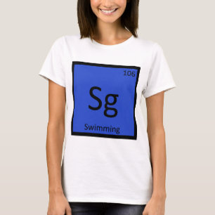 Sg - Schwimmsport Chemie Periodensystem T-Shirt