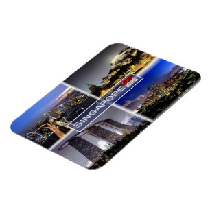 SG Singapur - Magnet