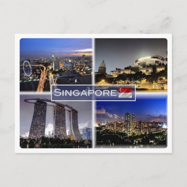 SG Singapur - Postkarte (Vorderseite)
