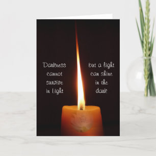 SGI Buddhistische Karte mit Lotus Candle und NMRK