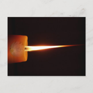 SGI Buddhistische Postkarte mit Lotus Candle und N