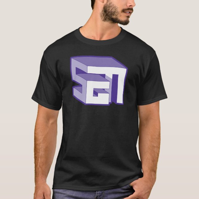 SGN | das CS fürstliche Lila T-Shirt (Vorderseite)