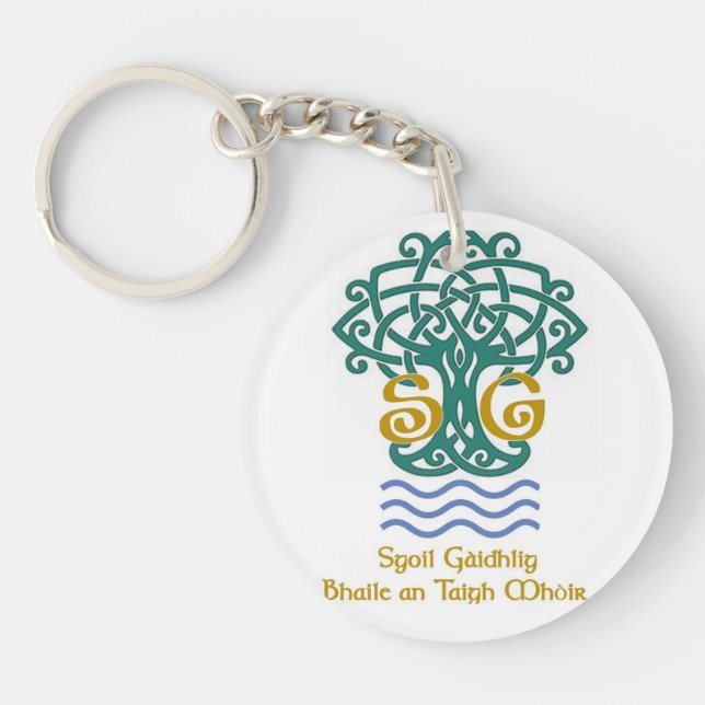 Sgoil Gaidhlig Bhaile an Taigh Mhoir Schlüsselanhänger (Vorderseite)