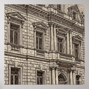 Sgraffito Art Factory Poster