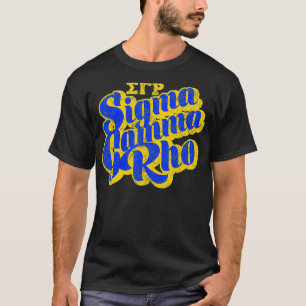 SgRho 1922 Educated HBCU Studentinnenverbindung fo T-Shirt