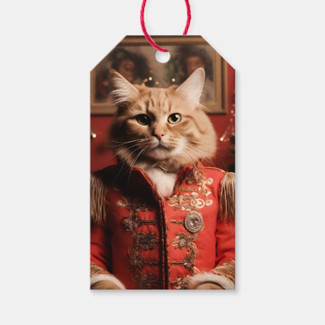 Sgt Pepper Cat Geschenkanhänger (Vorderseite)