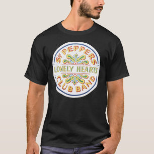 Sgt Pepper Drum Skin Klassischer T - Shirt