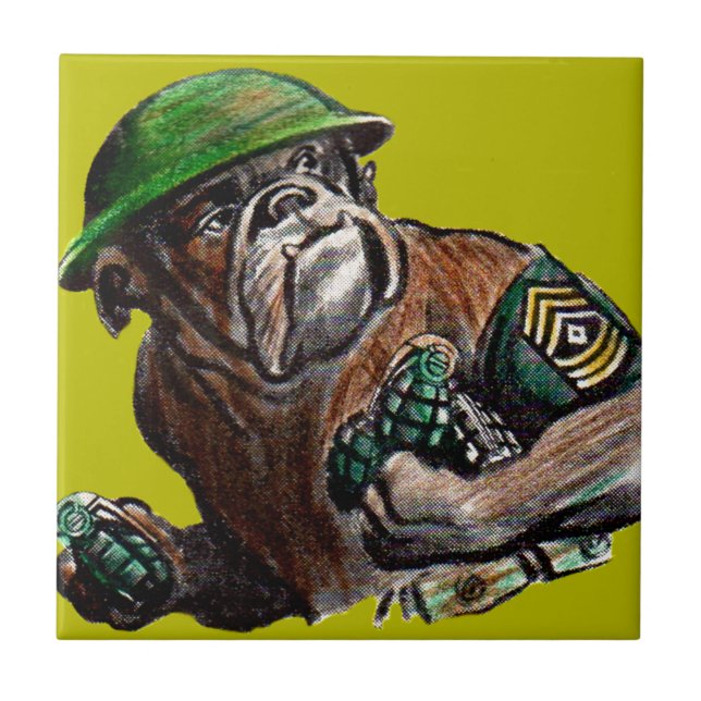 Sgt. Rover Fliese (Vorderseite)