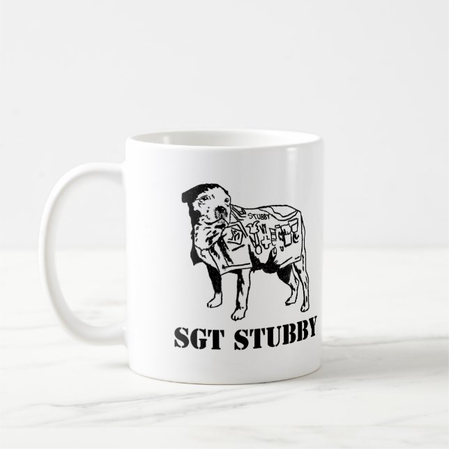 SGT STÄMMIGE KAFFEE-TASSE TASSE (Links)