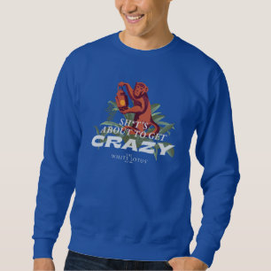 Sh*es wird verrückt - der weiße Lotus Sweatshirt