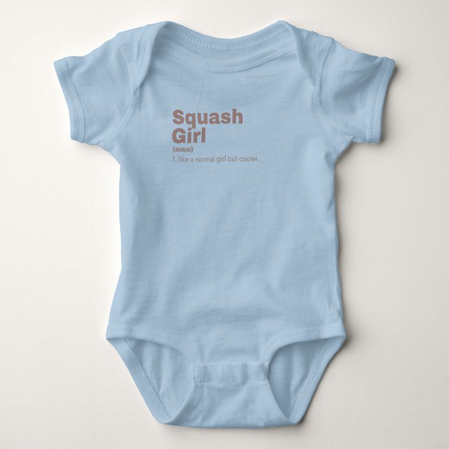 Sh Girl - Squash Baby Strampler (Vorderseite)