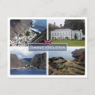 SH St Helena - Postkarte