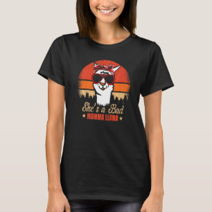 Sha a Bad Mama Llama Mütter Tag Großmutter Alpa T-Shirt