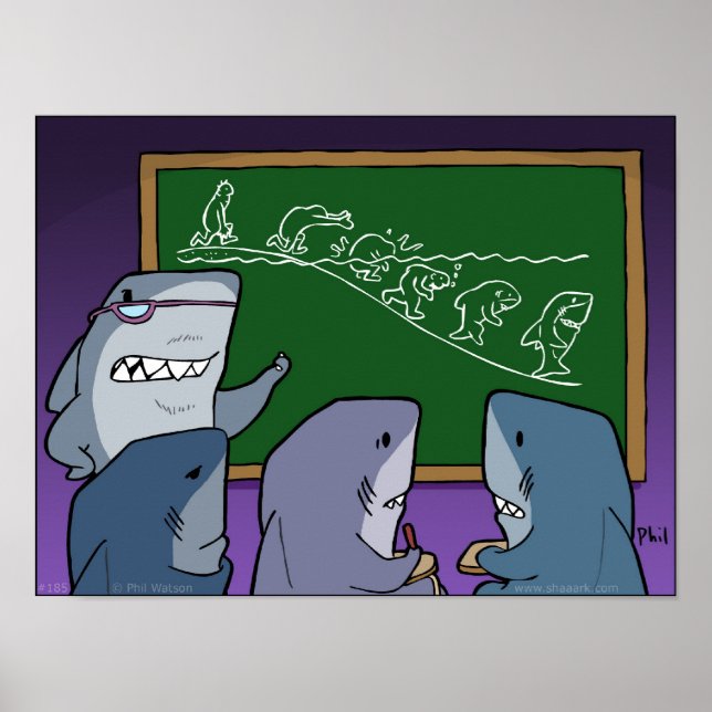 Shaaark! Evolution Poster (Vorne)