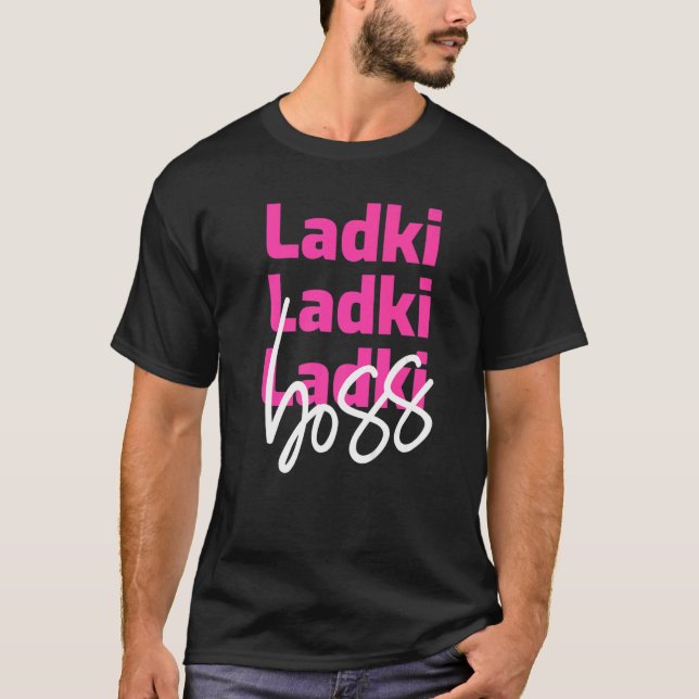 Shaadi Wedding Boss Ladki Desi Bollywood T-Shirt (Vorderseite)