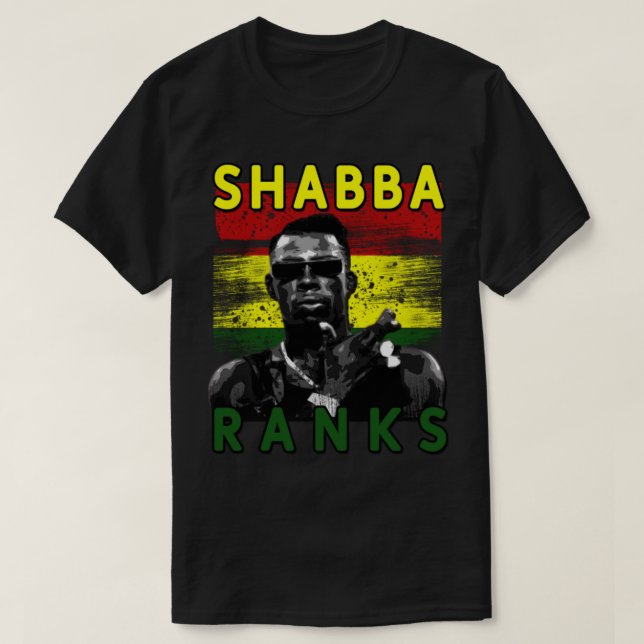 Shabba rangt Shabba-Ränge, die Shabba-Ränge T-Shirt (Design vorne)