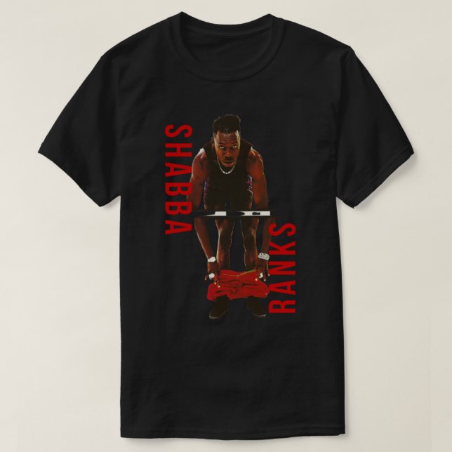 Shabba Ranks T-Shirt (Design vorne)
