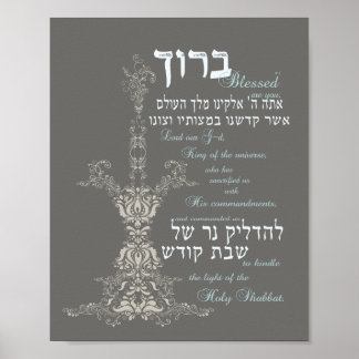 Shabbat Candle Sessing Poster