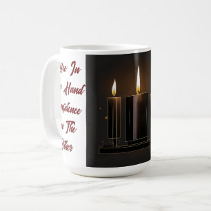 Shabbat Candles Icon-Illuminating Stärke' 15-Oz Kaffeetasse