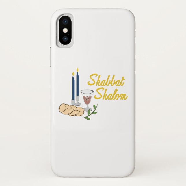 Shabbat Case-Mate iPhone Hülle (Rückseite)