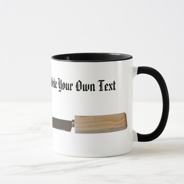 Shabbat Challah u. Messer Tasse (Rechts)