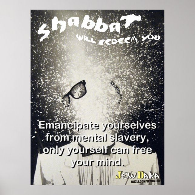 Shabbat Poster (Vorne)