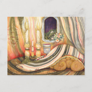 Shabbat Postkarte