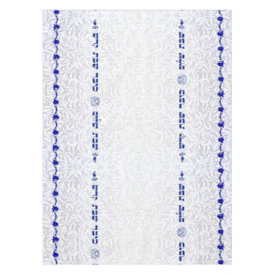 Shabbat Shalom, Bell- und Granatapfel-Tischdecke Tischdecke