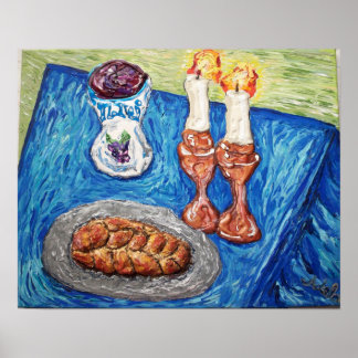 "Shabbat Shalom" Poster