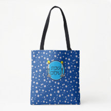 Shabbat Shalom Tote Bag