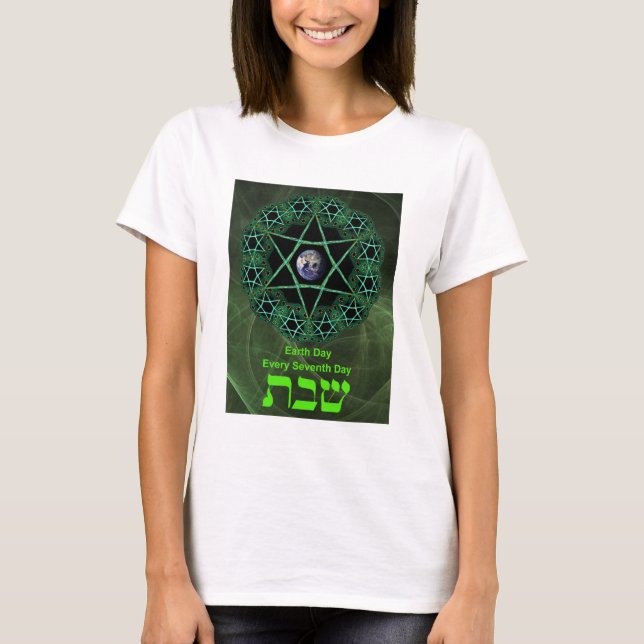 Shabbat - Tag der Erde T-Shirt (Vorderseite)