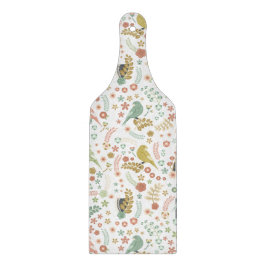 Shabby Birds & Branchen White Schneidebrett