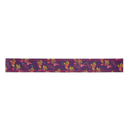 Shabby Cherry Splendor Satin Ribbon Satinband