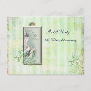 Shabby Chic 25. Einladung zur Hochzeit