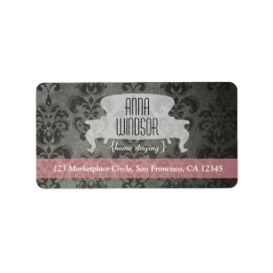 Shabby Chic-Adressen-Etiketten Adressaufkleber
