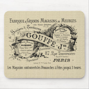 Shabby Chic-Art-Mausunterlage Mousepad